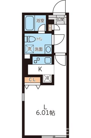 笹塚駅 徒歩8分 4階の物件間取画像